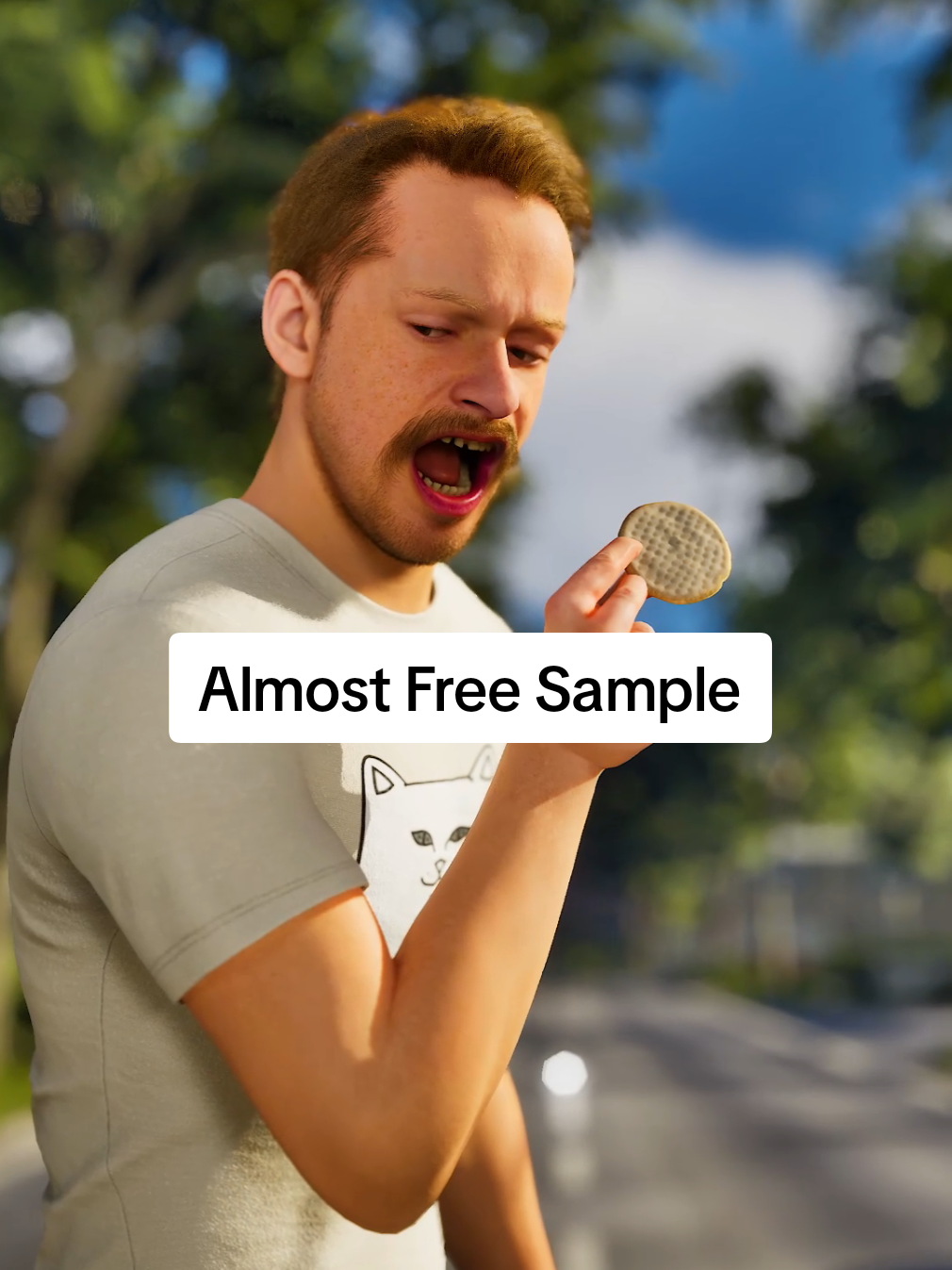 Almost Free Sample -original audio by amazing @That's a Bad Idea  #animation #skit #comedyvideos #sketchcomedy #comedy 
