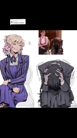 Respondendo a @gunnershimer acho q a enid nao devia ter provocado ela#wandinhaaddams #enidsinclair #wanclair #jennaortega #emmamyes 