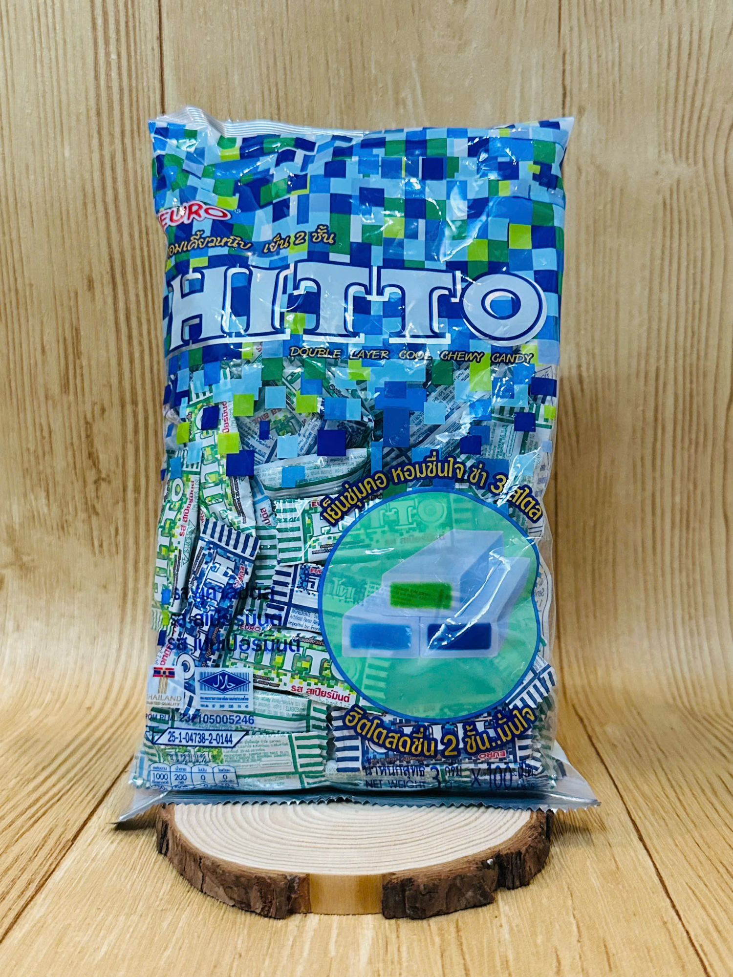 KẸO BẠC HÀ HITTO THÁI LAN #VIKOFOOD #DOANVAT #VIRAL #HITTO