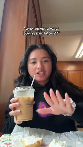 buying my coffee until i find a brand i like to make a home because my old recipe got boring 🥹 #icelatte #icedvanillalatte #parisbaguette #icedcoffee #sweettreat #goodmorning #foryou #fypage #asian #filipino #newyork 