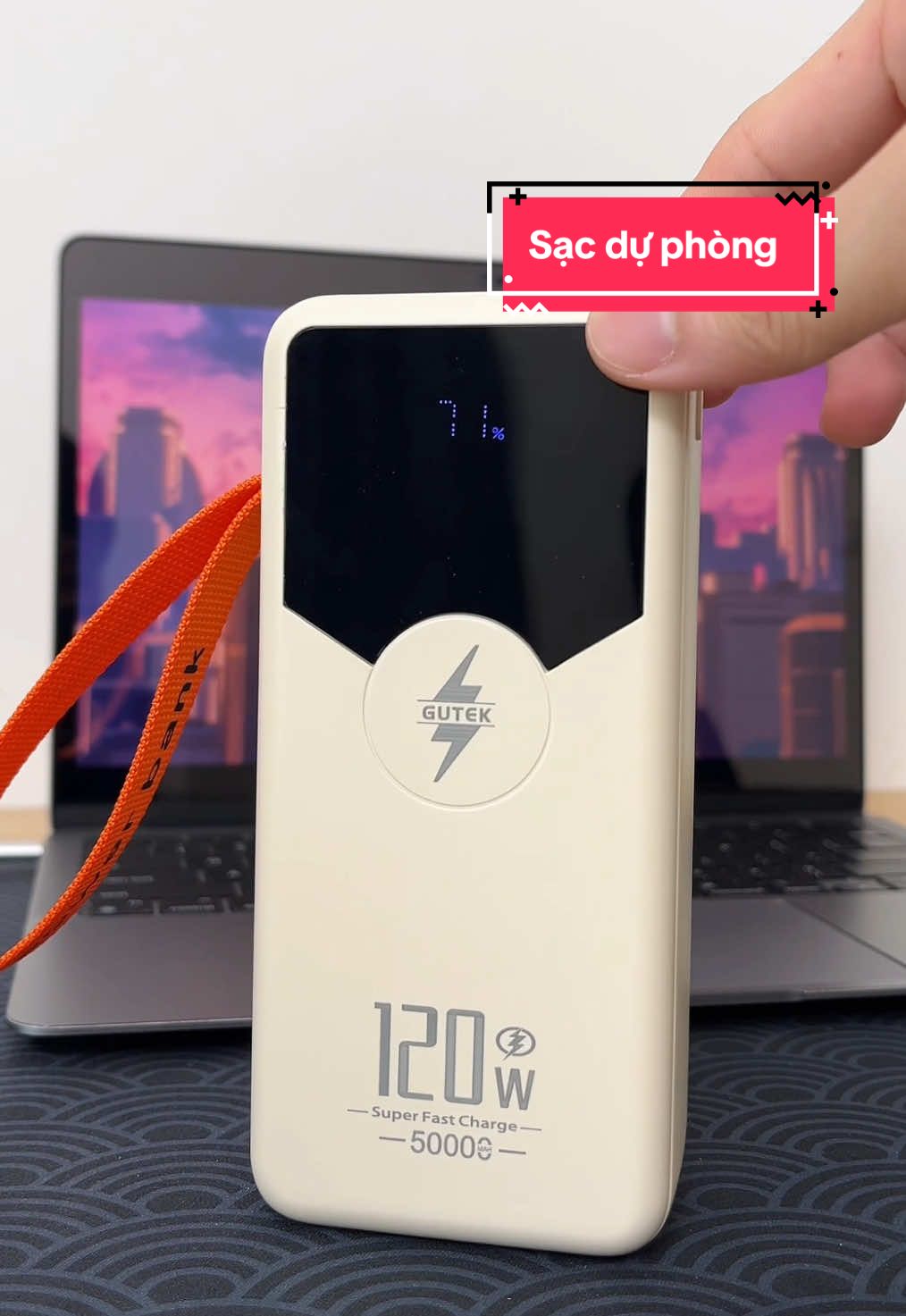 Pin sạc dự phòng 50.000mAh | Gutek #sacduphong #sacduphong50000mah #review #hangoriviuu #xuhuong 