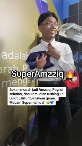 School + Esports!  Setiap kejayaan memerlukan pengorbanan, Amzziq sedaya upaya membahagikan masa untuk sekolah dan kerjayanya dalam esukan.  #CGESPORTS  #BesarDaripadaEgo #MPLMYS16 #MLBB 