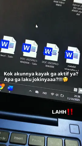Gak aktif di tiktok karna kita di wa ya gaissss aktifnya‼️ #jokitugasmurah #jokitugas #jokimurah #jokitugasmahasiswa #mahasiswaindonesia 