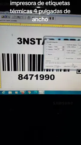 EXCELENTE KIT COMPLETO DE IMPRESION EDICION Y LECTURA DE CODIGO DE BARRAS TERMICA DIRECTA INFORMACIÓN WHATSAPP 04141390885  EL KIT CONSTA DE : 1.-IMPRESORA MARCA 3NSTAR MODELO LDT114 USB PARA PUNTO DE VENTA Y TRABAJOS DE ETIQUETADOS DE INVENTARIO ALMACENES TIENDAS `POR DEPARTAMENTOS ZAPATERIAS ETC 2.- 1500 ETIQUETAS TERMICAS   3.-EXCELENTE PROGRAMA PARA EDICION E IMPRESION DE ETIQUETAS 