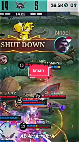 Eman vs everbody🥶😈 #btremann #bigetronesports #MLBB9TH #mlbb #fypシ゚ 