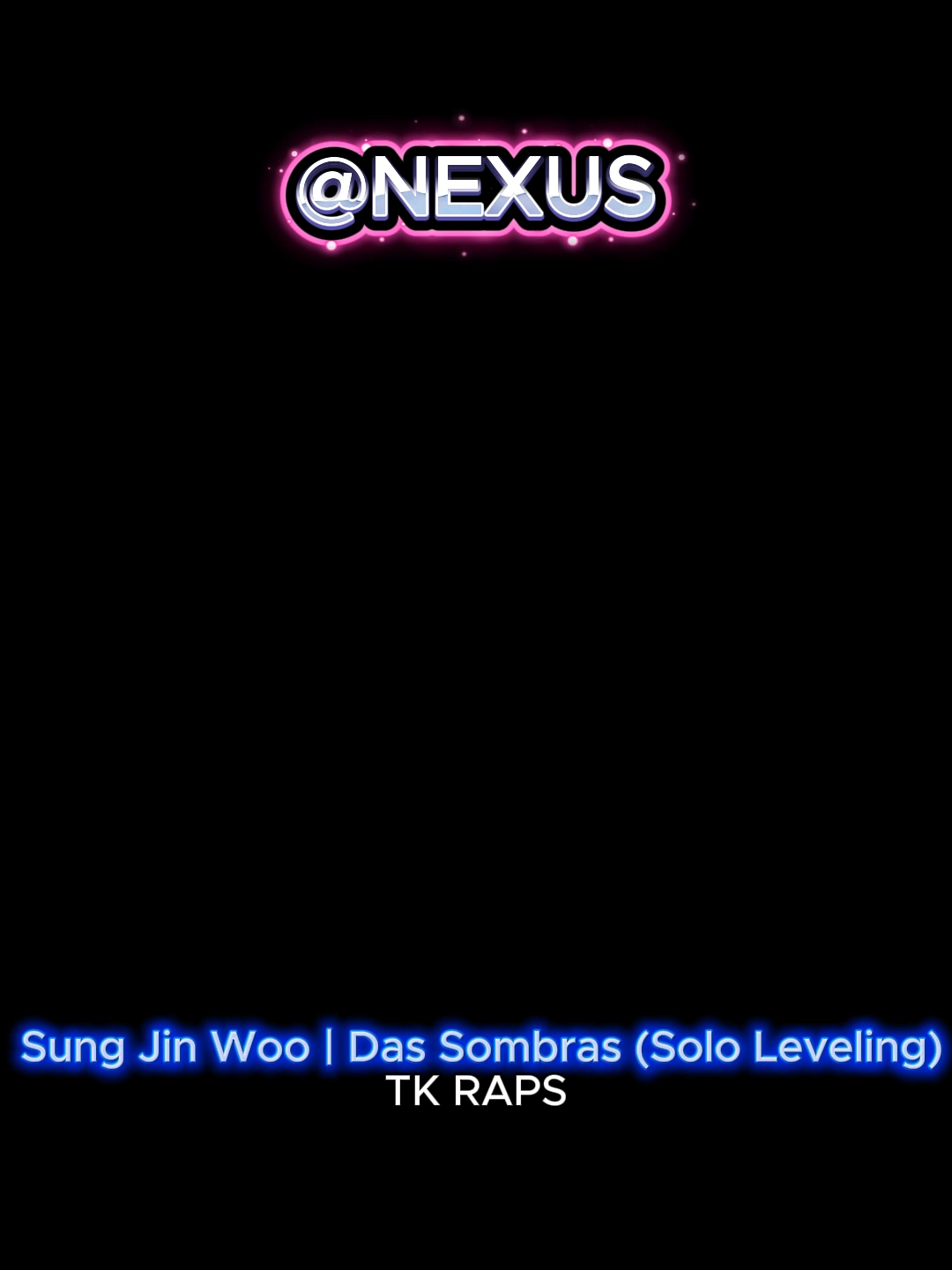 Sung Jin Woo | Das Sombras (Solo Leveling) Criado por TK RAPS #edit #rapgeek #anime #sololeveling #solo #sung #sungjinwoo #arise #sombra