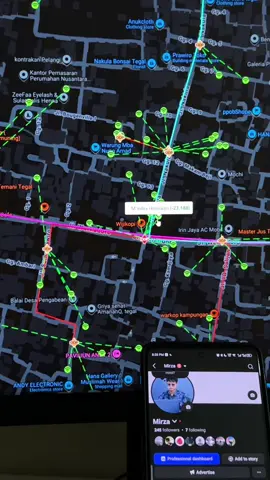 monitor warung kopi aman #ftth #mikrotik 