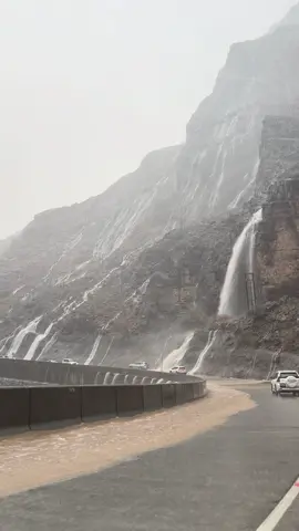شلالات بني عوف 😍⚠️