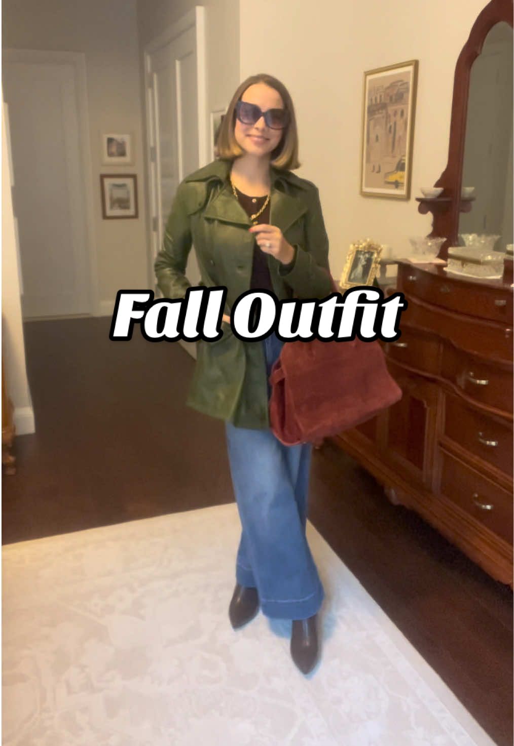 Fall outfit details linked in my bio 🤎🍁 #falloutfits #fallfashion #OOTD #styleinspo #nyc 