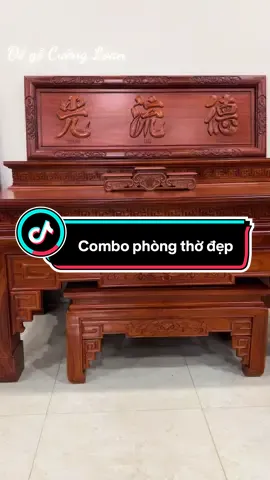 💥Combo phòng thờ đẹp 🥰 #dogocuongloan,#noithatphongtho,#banthosentruyen,#caudoidaitu, #gotunhien