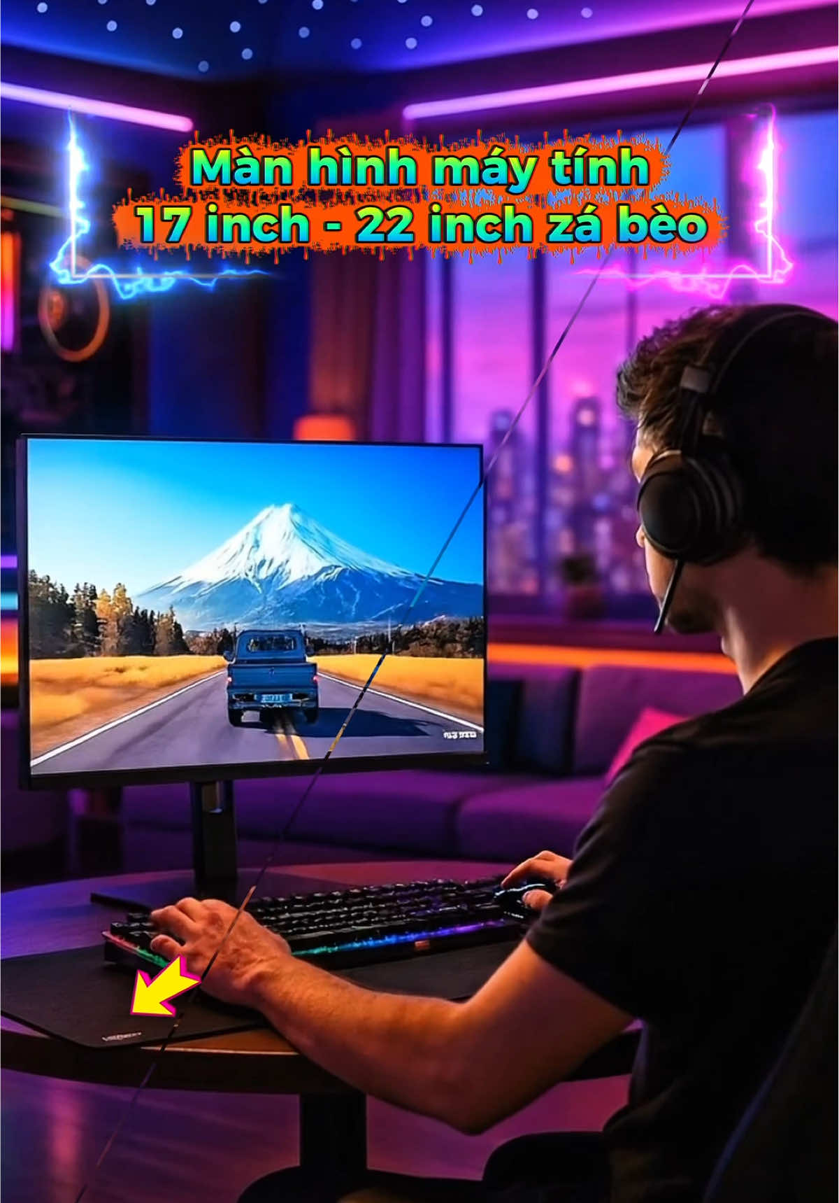 Màn hình máy tính 17 inch - 22 inch zá bèo #manhinhmaytinh22inch #manhinh #viral #xuhuong #xuhuongtiktok 