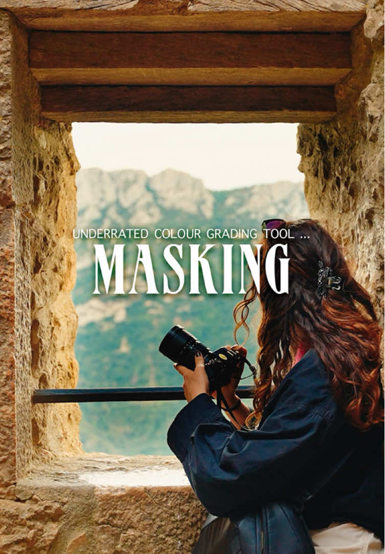 It may sometimes seem like effort but boy is it worth it… using masks when colour grading can be one of the most unnoticed but important tools in the book. When filming I usually expose for the point I want people to focus on but this might then overexpose another area such as the sky which I will then need to bring down in the grading stage.  For example, the shot through the window of the castle… if I exposed for the mountains through the window, the foreground of myself and the castle walls would be way too dark and very noisy when it comes to editing the footage, so I exposed for an inbetween in order to not loose the detail of either and used masking to fix it. Another shot however of the man tending to his garden, I needed to expose for the landscape but it meant he was underexposed. I therefore masked his area and brought up the highlights and details so he wouldn’t be lost!  Exposing whilst out filming is always tricky! I usually try to keep my camera @sony.unitedkingdom A7Siii meter between +1.7 and +2 before it starts flashing! That my go to rule! but sometimes you can’t get everything in the footage exact which is where masking comes in so handy! I do this on @Adobe but it’s used across all editing platforms.  This is a very simple example of masking in the colour grading stage, you can go deep into masking and there are professionals who are amazing at what they do! But this is a simple technique to use if you are a beginner and want to level up your grading 🫶🏻  Keep filming! 🤟 #uk_shooters #thechoiceofcreators #sony_unitedkingdom 