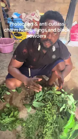 Protection & anti cutlass charm herbs. Rings and black powders #f #fyppppppppppppppppppppppp #fypシ゚ #foryoupage❤️❤️ #fy 