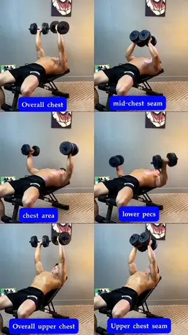 💯💪The dumbbell bench press is one of the most effective exercises for strengthening and building the chest muscles. It helps increase muscle mass and enhance the overall appearance of the upper body. By using dumbbells, this exercise allows for a greater range of motion and deeper muscle activation, leading to faster and more balanced results #musculation #Fitness #cardio #aerobic #gym 