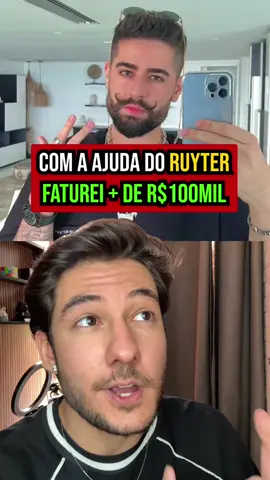 Com a IA não existe limites e nem barreiras! ⚡️ E é isso que o Ruyter vem falando a um tempo 🌎 Você pode ficar sentado olhando ou pode aproveitar o momento pra beber água limpa! 🤌🏻 #marketingdigital #inteligenciaartificial #artificialintelligence #design #designgrafico 