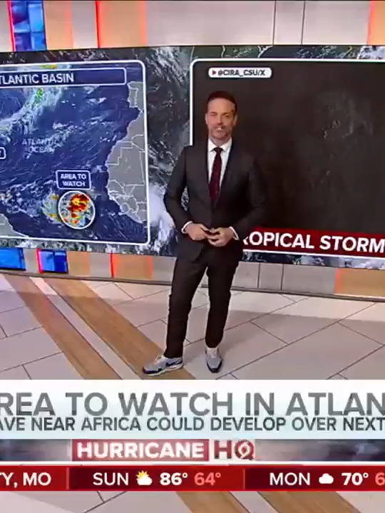 HURRICANE HQ: The National Hurricane Center is monitoring a new area to watch for tropical development in the Atlantic.