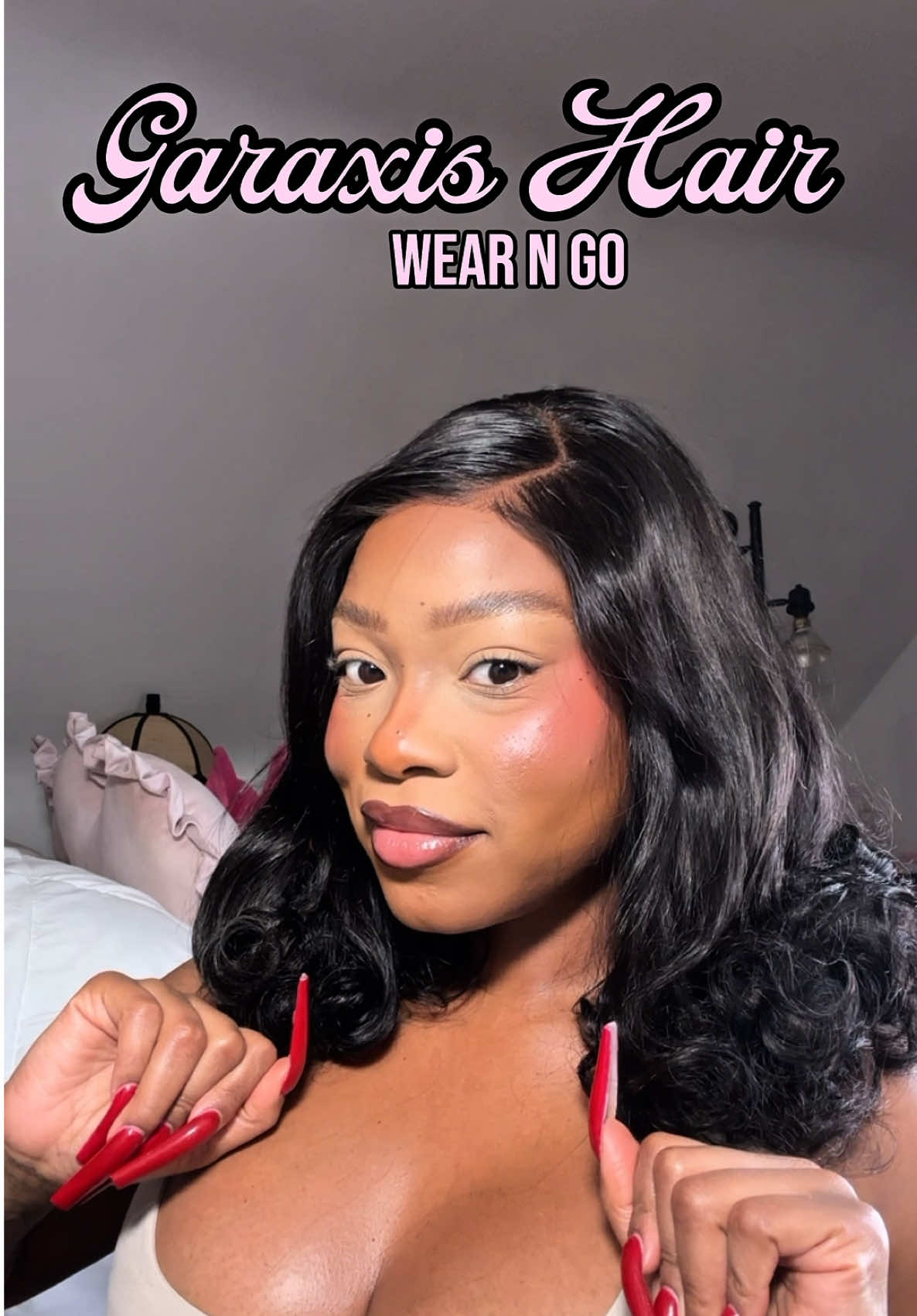 Easy wear and go @GAHAIRSHOP  #gluelesswig #wearandgowigs #preeverythingwig 