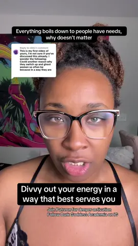 Replying to @nikkij We distract ourselves from our own power focusing on things you can’t control. Why a man does something rarely matters.  Make sure they aren’t doing it to you & it certainly will not matter.  Hyperfocusing on outside factors is a way to not engage with self.  If you focus on alignment and self mastery you will know why a man ATTEMPTED to so something & not care enough whether you are right or wrong about him. #daniellelavirgo♍️ #darkwisdom #darkgoddessoracle #darkgoddessacademia #shadowgoddess 