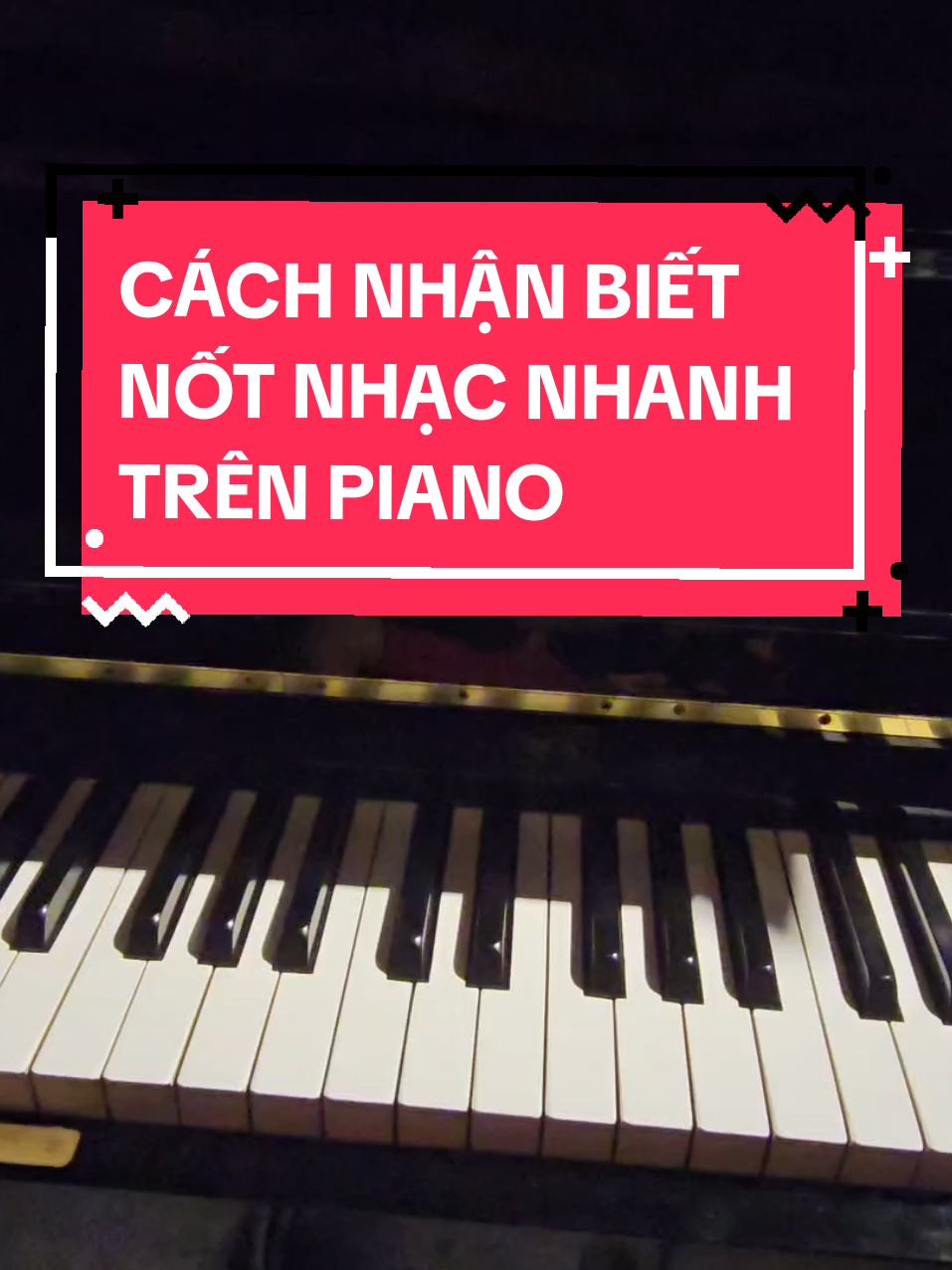 Nhận biết nốt nhạc nhanh trên Piano#kokoclub #pianokoko #piano #thichpiano 