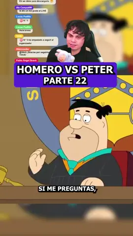 ¡Pedro Picapiedra es el juez! 😂⚖️ #PadreDeFamilia #LosSimpsons #CrossoverAnimado #ComediaTV #HumorAnimado