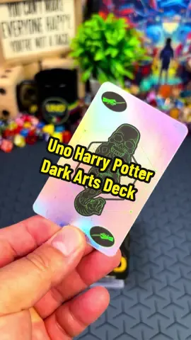 The new Uno Harry Potter Dark Arts deck! #harrypotter #uno #cardgames 