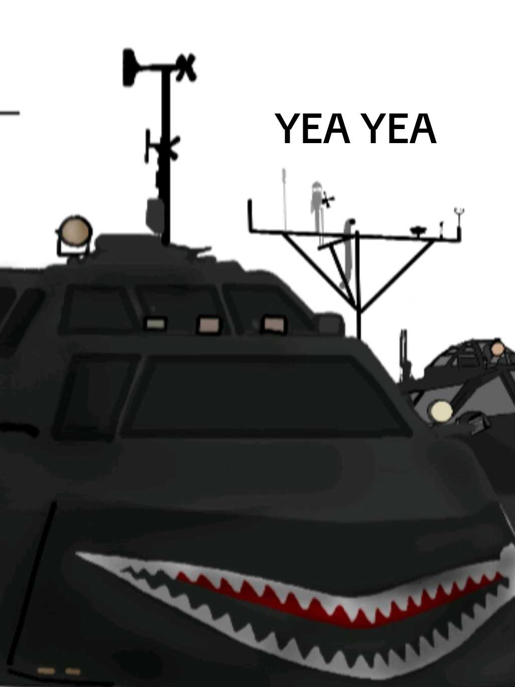 Admin vehicle Intercept with Tiv-2 Animation #stormchaser #alightmotion #stormbringer #TIV-2#Joker2