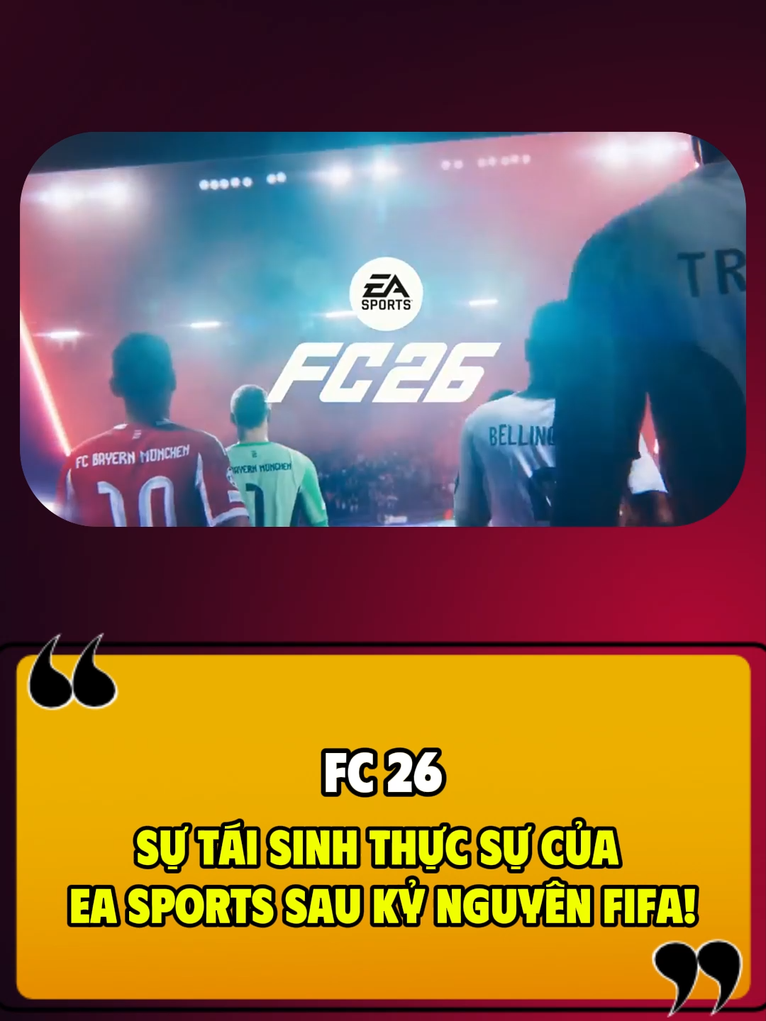 FC 26 – Sự tái sinh thực sự của EA Sports sau kỷ nguyên FIFA! #vutrugame#FC26 #fyp #xuhuong #funny