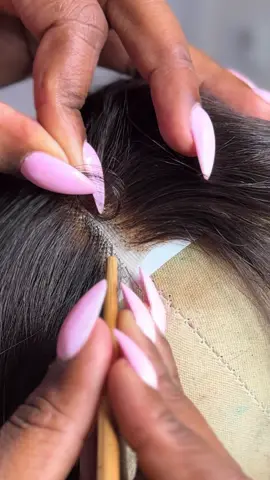 Because even your wig deserves a fresh start #wigrehab #wigrepair #laceclosure #wig #wigtok 