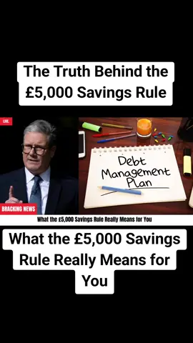 Hidden Confiscation or Debt Plan? The Truth Behind the £5,000 Savings Rule Exposed!” #UKFinance #SavingsAlert #DebtCrisis2025 #MoneyConfiscation #UKEconomyNews 