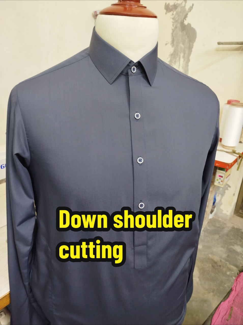 Down shoulder cutting  #tiktok #fyp #for #fyp #creatorsearchinsights 