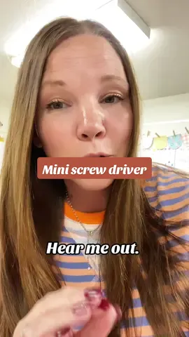 Mini screwdriver set less than 10 doll hairs and free shipping. Win win. #miniscrewdriver #screwdriverset #husbandgifts #stockingstuffer 