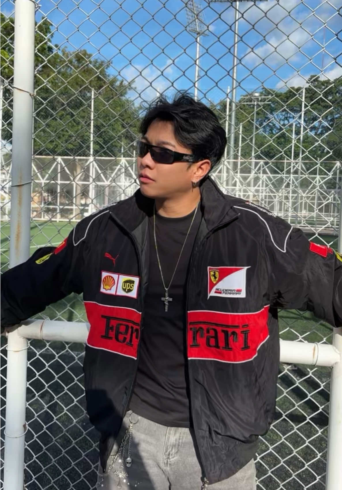 🔥 HOT SALE! 🔥 📌 Jacket Ferrari Black T1 F1 💵 Price (ราคา) : 1090 THB    📬 สินค้า Preorder 10-15 วัน  🧵 Hand made craft  Size M-XXL 🪡 รับประกันงานปักทั้งตัวไม่ใช่สกรีน 📦 Free shipping (ส่งฟรีในไทย)  🏎️ Street fashion jacket F1 collection 2025 #f1 #f1jacket #outfit #OOTD #fyp 