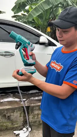 Máy rửa áp lực không dây TOTAL TPWLI20362 dùng pin 20V #hoangdonghe 