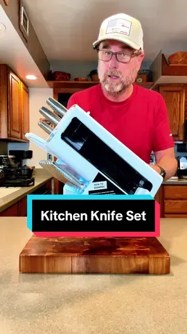 Ninja NeverDull Kitchen Knives Kitchen Knife Set #kitchenknives #knifeset @Ninja Kitchen 