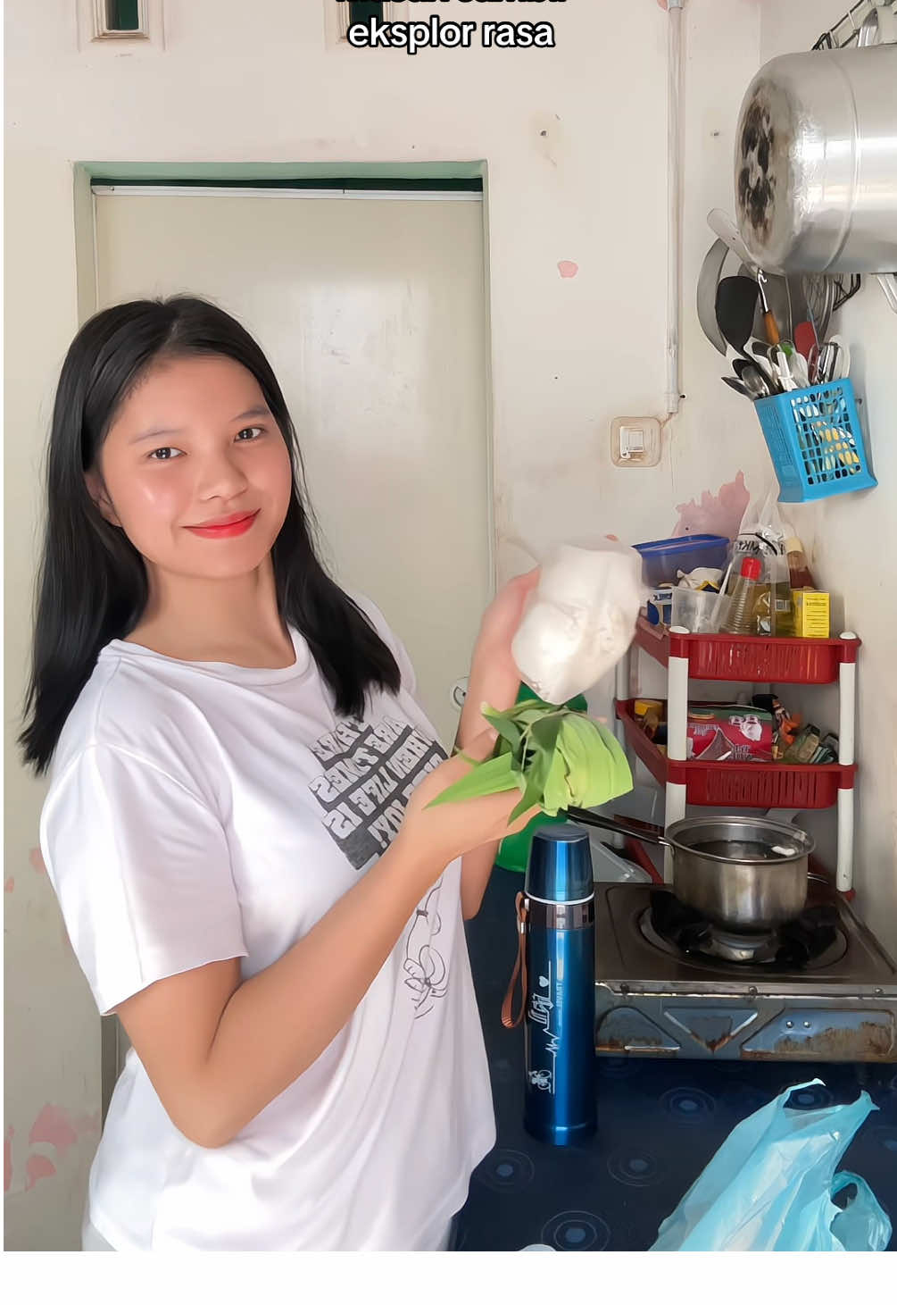 Dadar gulung 😋#daily #anakkost 