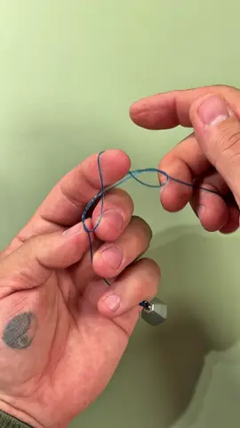 Fast & strong fishing rig 💪 Loops + sinker made simple!🎣🎣🎣🎣🎣 #fishing #fishingtips #fishinglife #fishinggear #foryoupage  