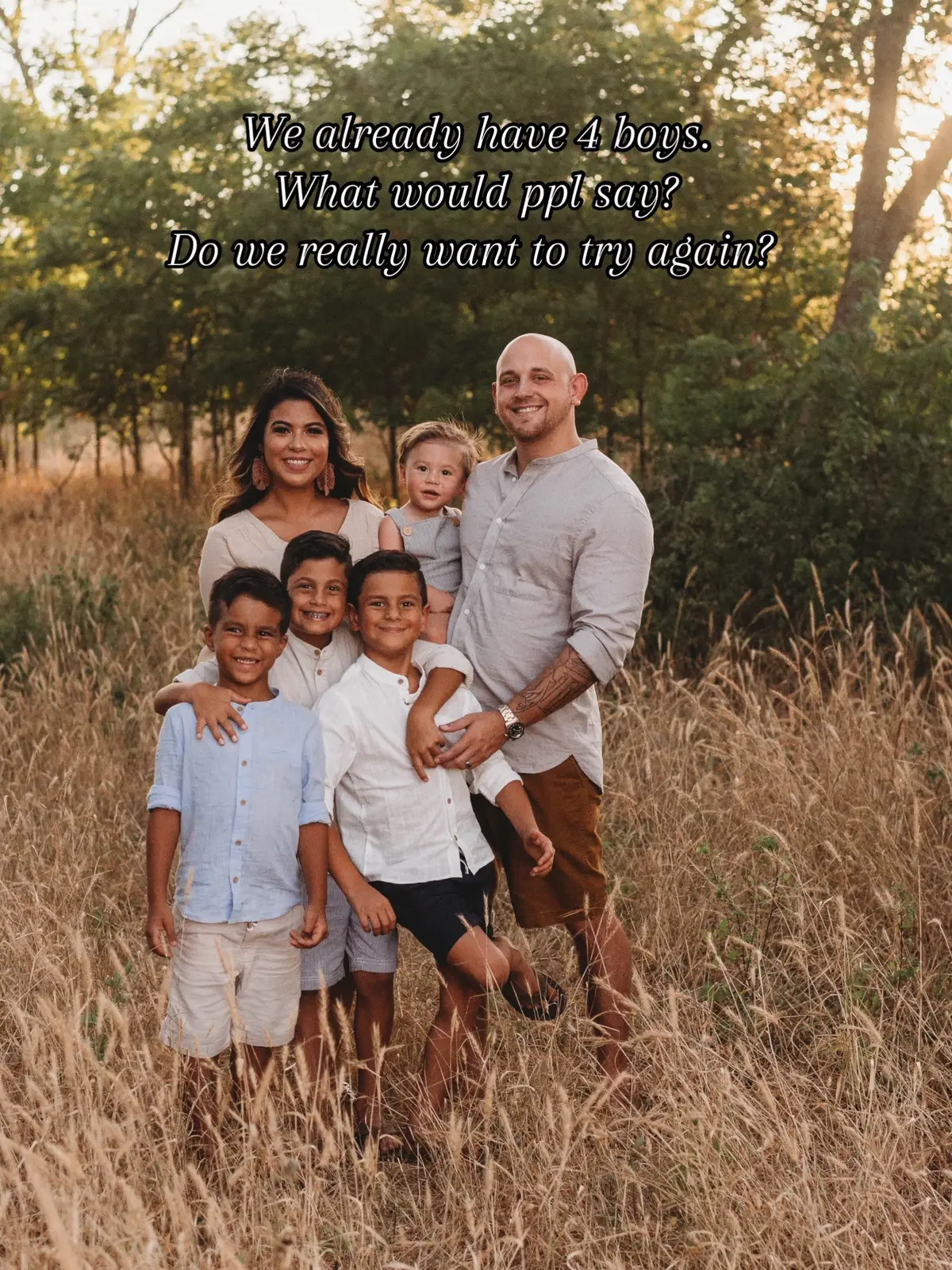 And to think we almost really stopped and didn’t have our perfect baby boy! The best addition and finale to our baseball team 🤭 #motherhood #lastbaby #momof5 #boymom #sahm 