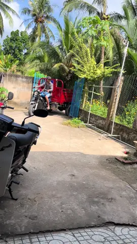 Lột sác xong lên đường kiếm lúa thôi 🥰🥰🛺🌴💪🏼#bagacgiồngtrôm #71bentre🌴 