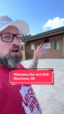 Hideaway Bar and Grill in Wautoma, WI #travel #friends #positivity #food #vibes 