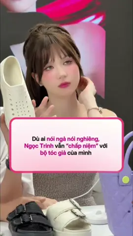 Dù ai nói ngả nói nghiêng,  Ngọc Trinh vẫn “chấp niệm” với  bộ tóc giả của mình #ngoctrinh #ngoctrinh89 #lucloishowbiz #chutichnesty #nesty 