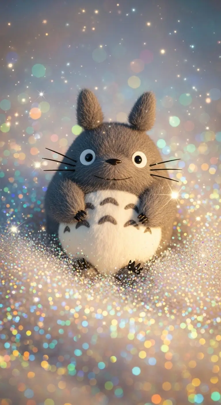 #壁紙 #可愛い #画像生成ai #トトロ 