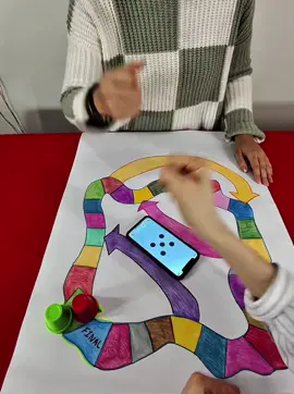 Juego de mesa hecho en casa #juegos #fy #JuegosDeMesa #fu 