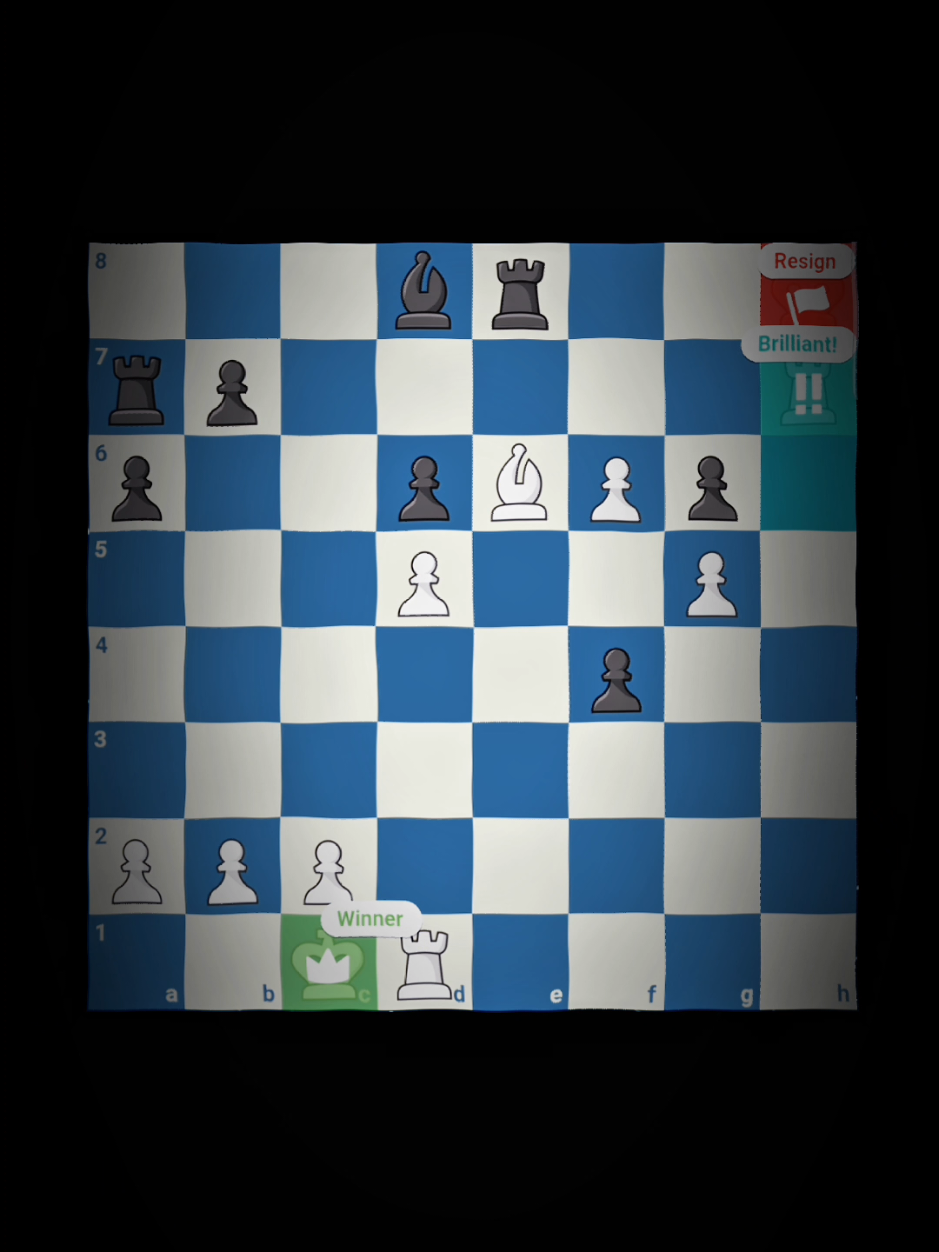 I sacrificed my rook!! #chess  #queensacrifice  #brilliant  #brilliantmove  #brilliantchess 