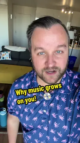 Music grows on you? Let’s talk about the science behind why! #music #musician 