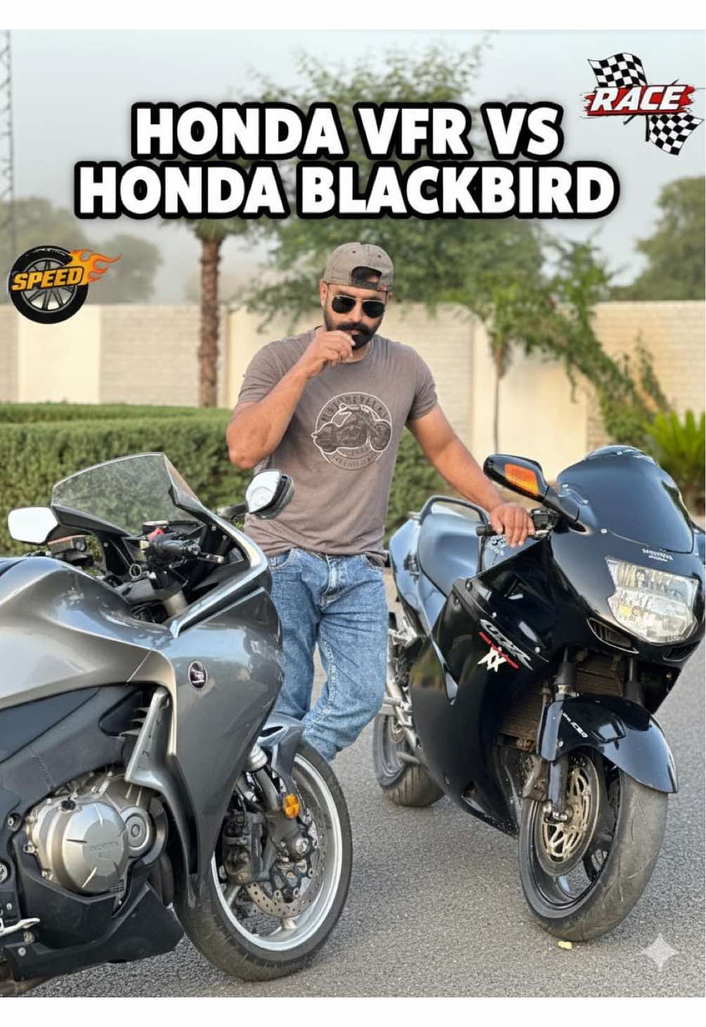 ⚔️ Honda VFR vs Honda Blackbird — two icons, one showdown! 🏍️🔥 Touring comfort meets top-speed dominance — which one wins your heart? ❤️💨 V4 refinement or inline-four brute force — the battle of Honda legends begins now! ⚡ #HondaVFR #HondaBlackbird #SuperbikeShowdown #MotorcycleComparison #BikerLife           