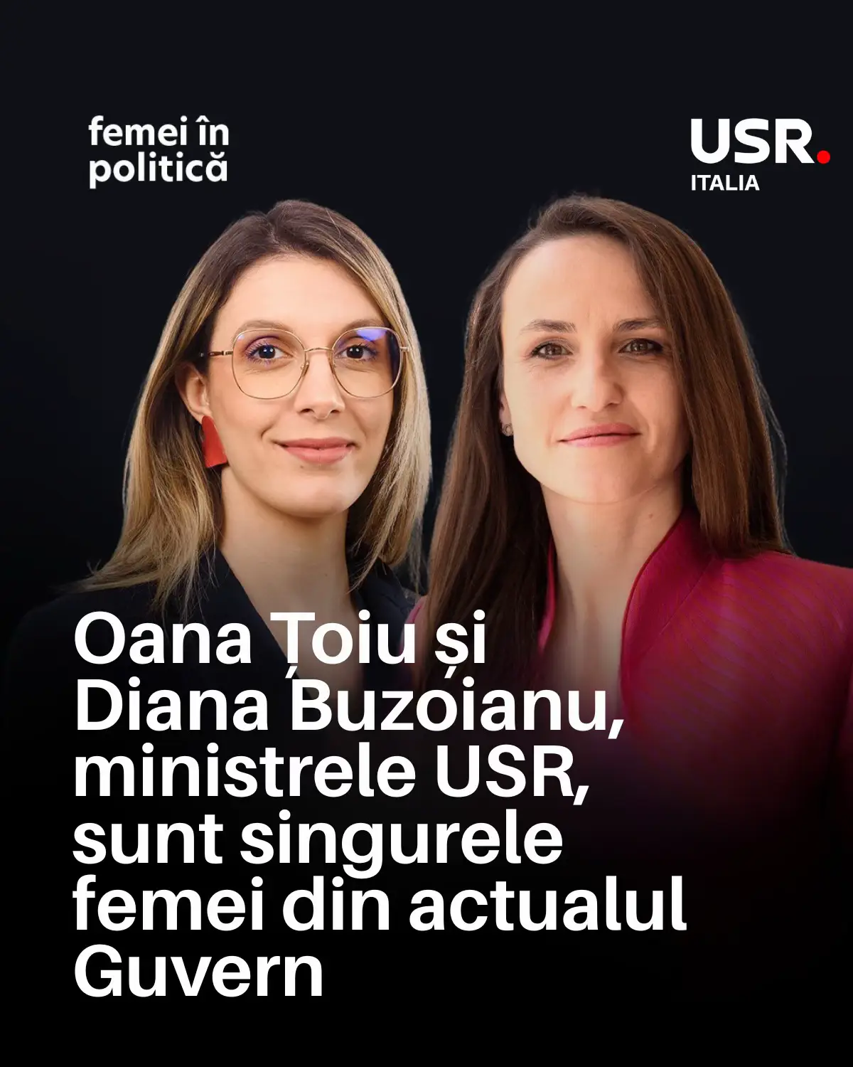 💙 În USR susținem și vom susține mereu femeile. Credem în respect, echilibru și șanse egale. Am demonstrat prin fapte că nu e doar o promisiune. În guvernările în care am fost prezenți, USR a asigurat echilibru de gen în echipele de miniștri și secretari de stat. 🌍 România are nevoie de femei implicate în politică, educație, sănătate și antreprenoriat. De femei care aduc competență, empatie și curaj. 💪 În USR vom continua să sprijinim femeile care vor să conducă, să decidă și să inspire. Pentru că o societate echitabilă se construiește împreună, cu respect și încredere reciprocă. #ziuainternaționalăafetelor #dianabuzoianu #usr #femeiinpolitica #oanatoiu 