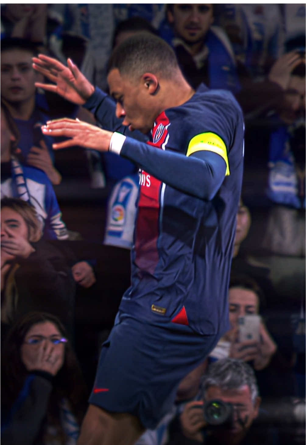 Mbappe was INSANE on PSG 🥶🔥 #fyp #football #mbappe #edit #aftereffects 