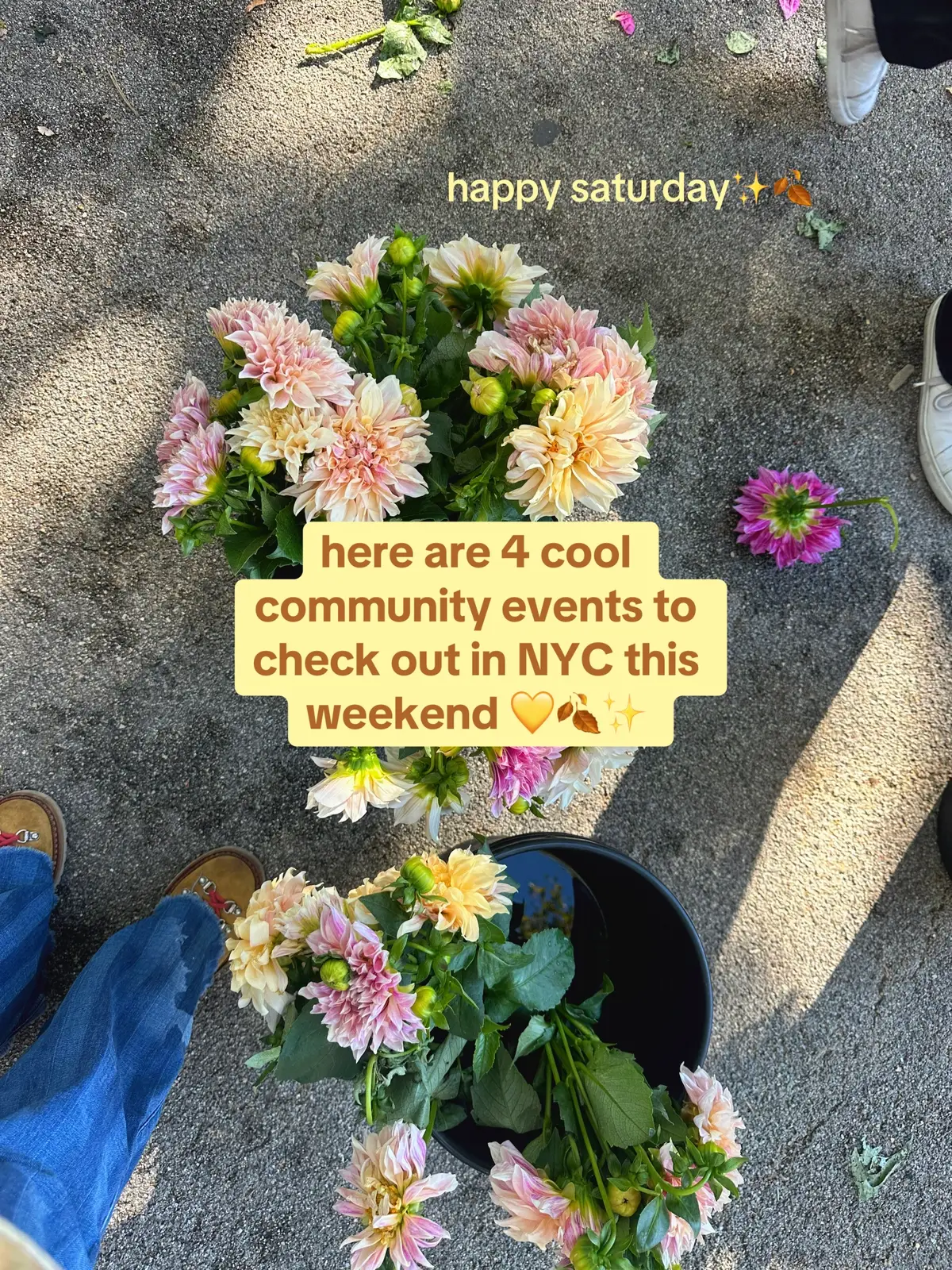 we have fall vintage markets, downtown music festival/film festival, major moment for art and redhook, and theee craft event 🌼☕️🍂 happy rainy weekend :-) #nycculture #nyccommunity #thingstodoinbrooklyn 