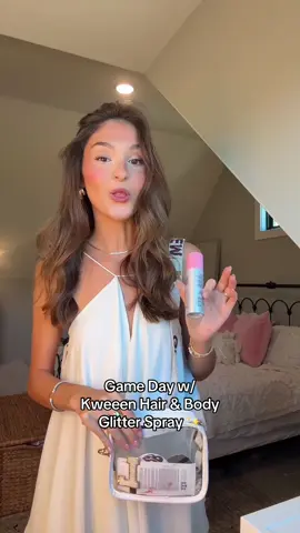 It’s #GAMEDAY at Texas A&M and Kweeen Silver Hair & Body Glitter Spray is the perfect accessory to travel to the stadium with 📣✨🏈 
 
 Pick up this shimmering essential at @Ulta Beauty 
 
 📸: @lana 