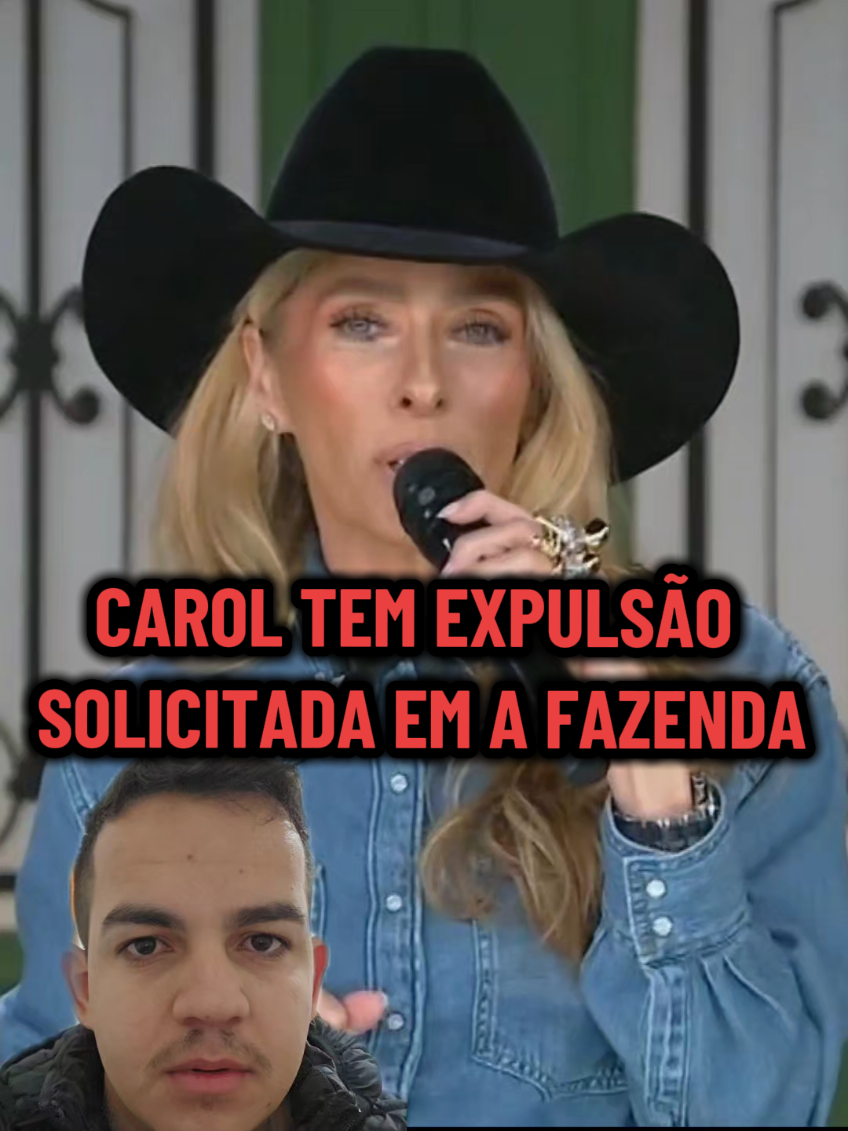 Agora! Carol tem expulsão de A Fazenda 17 solicitada agora pouco por beijar a Yoná na boca sem a permissão dela
